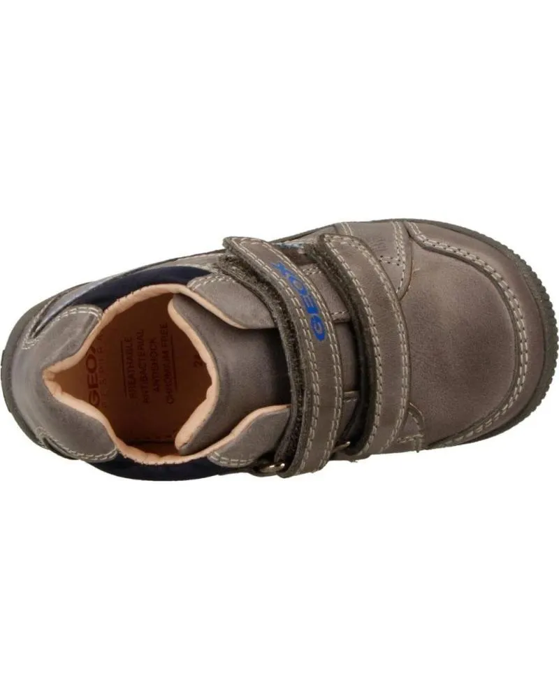 Zapatos de Niño GEOX B NEW BALU BOY GRIS