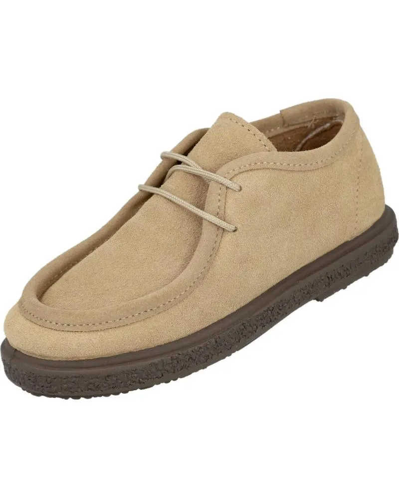 Zapatos L&R SHOES  de Niño VUL-PEQUES 1265-SE ZAPATOS WALLABY DE NINO  BEIGE