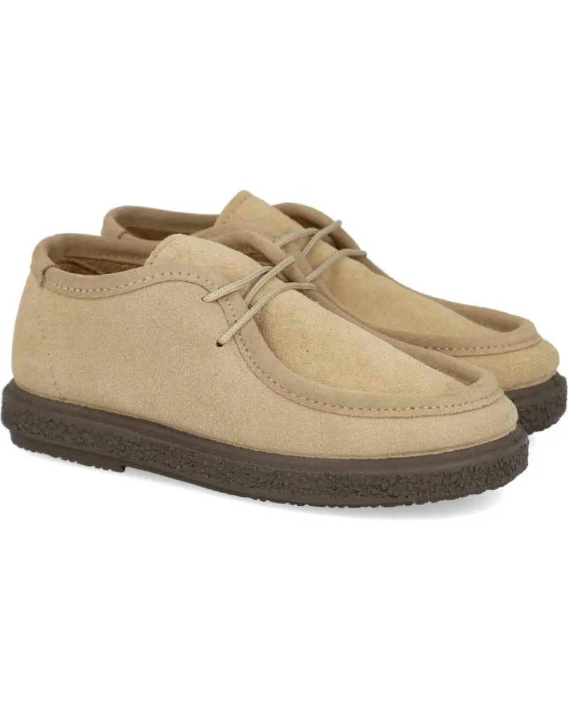 Zapatos L&R SHOES  de Niño VUL-PEQUES 1265-SE ZAPATOS WALLABY DE NINO  BEIGE