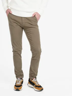 Zeta Pantalón casual de algodón para hombre.