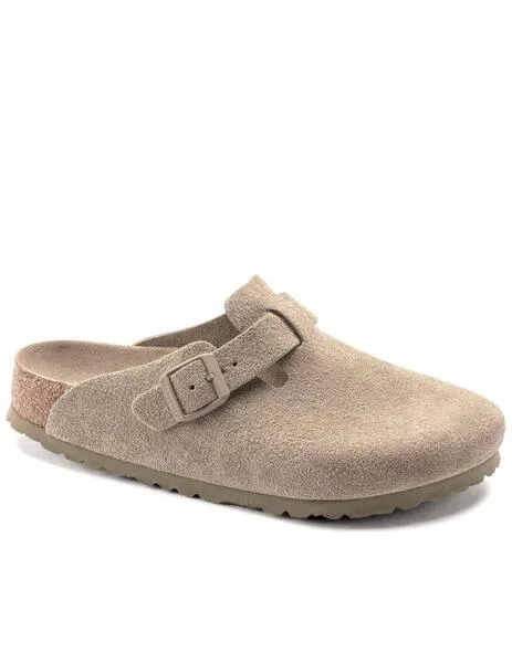 Zueco Birkenstock Faded Khaki Unisex Narrow