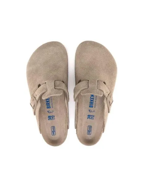 Zueco Birkenstock Faded Khaki Unisex Narrow